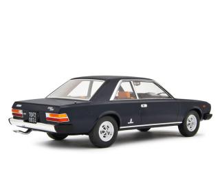 Fiat 130 Coupé 1971 Blu Scuro Laudoracing 1:18 Resinemodell (Türen, Motorhaube... nicht zu öffnen!)